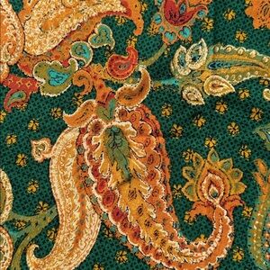 63” Round tablecloth - rich Fall colors